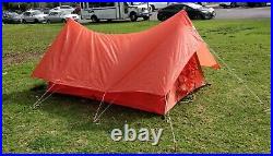 VTG 1975 The North Face Brown Label A-Frame Tent St. Elias 2 Person / 4 Season