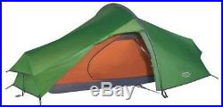 Vango Nevis 100 1 Person Lightweight Hiking Tent Pamir Green