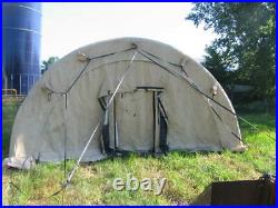 Vertigo U. S. Military Surplus AirBeam Shelter, 32' x 20' Event Tent Hunting