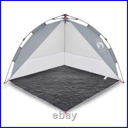 VidaXL Beach Tent Gray Quick Release Waterproof VidaXL Beach Tent Gray Quick Release Waterproof