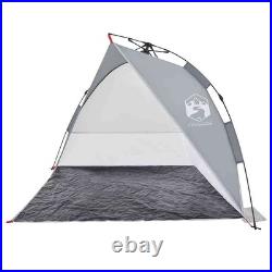 VidaXL Beach Tent Gray Quick Release Waterproof VidaXL Beach Tent Gray Quick Release Waterproof