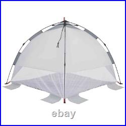VidaXL Beach Tent Gray Quick Release Waterproof VidaXL Beach Tent Gray Quick Release Waterproof