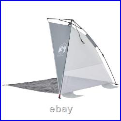 VidaXL Beach Tent Gray Quick Release Waterproof VidaXL Beach Tent Gray Quick Release Waterproof