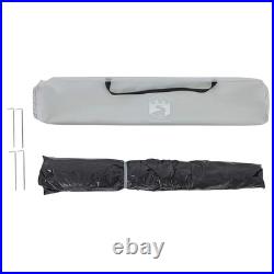VidaXL Beach Tent Gray Quick Release Waterproof VidaXL Beach Tent Gray Quick Release Waterproof