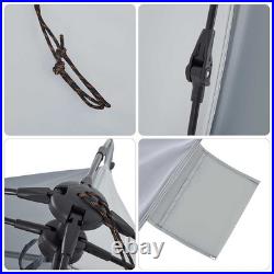 VidaXL Beach Tent Gray Quick Release Waterproof VidaXL Beach Tent Gray Quick Release Waterproof