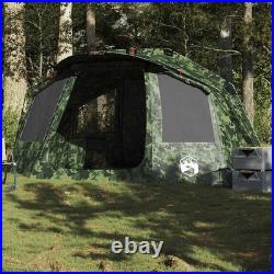 VidaXL Fishing Tent 5-Person Camouflage Waterproof