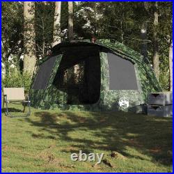 VidaXL Fishing Tent 5-Person Camouflage Waterproof