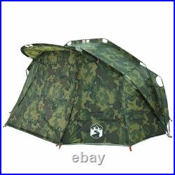 VidaXL Fishing Tent 5-Person Camouflage Waterproof