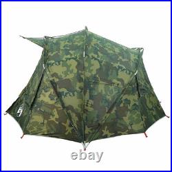 VidaXL Fishing Tent 5-Person Camouflage Waterproof