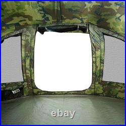 VidaXL Fishing Tent 5-Person Camouflage Waterproof