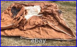 Vintage Canvas Outdoor Venture Tent 9' X 12', EXCELLENT NO POLES Vintage Canvas Outdoor Venture Tent 9' X 12', EXCELLENT NO POLES