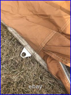 Vintage Canvas Outdoor Venture Tent 9' X 12', EXCELLENT NO POLES Vintage Canvas Outdoor Venture Tent 9' X 12', EXCELLENT NO POLES