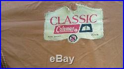 Vintage Classic Coleman Canvas Tent 10' X 8' Model 8481b830