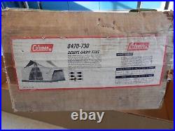Vintage Coleman Deluxe Oasis Tent 10' x 13' Canvas GREAT Condition 8470-730