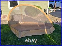 Vintage Moss SOLUS Single pole single man lightweight tent