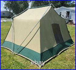 Vintage Sears Hillary Canvas family camping tent