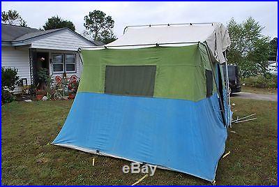 Vintage canvas cabin tent by sears