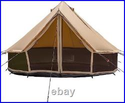 WHITEDUCK 13' Regatta 360 Canvas Bell Tent 4 Season Luxury Outdoor Camping Yurt