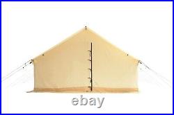 WHITEDUCK Alpha Canvas Wall Tent-Outfitter Camping Hunting- Complete Bundle FWR