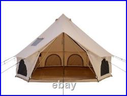 WHITEDUCK Avalon Canvas Bell Tent for Camping & Glamping Spacious & Luxurious