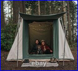 WHITEDUCK PROTA Canvas Cabin Tent Waterproof, 4 Season Outdoor, Cotton Canvas