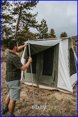 WHITEDUCK Prota Camping Tent 10'x10' 6 Person 100% Cotton Canvas Flex-bow Tent