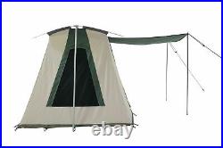 WHITEDUCK Prota Canvas Flex-bow 4 Person Outdoor Camping 7'x9' Waterproof Tent