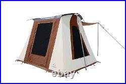 WHITEDUCK Prota Deluxe Cabin Tent, Outdoor Camping 7'x9' Canvas Tent, 4 Person