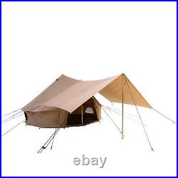 WHITEDUCK Regatta Bell Tent 100% Cotton Canvas 3/4/5/6M Beige Glamping Camping