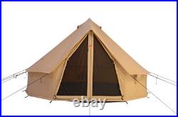 WHITEDUCK Regatta Canvas Bell Tent, 100% Cotton, Outdoor Camping Glamping Yurt