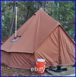 WHITEDUCK Regatta Canvas Bell Tent Four Season Outdoor Camping Glamping Yurt