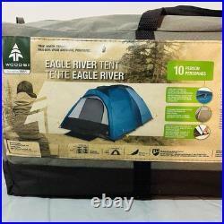 WOODS Eagle River 10-Person Tent NEW with Rain guard WOODS Eagle River 10-Person Tent NEW with Rain guard