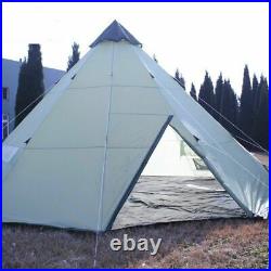 Waterproof 10+Person Camping Beach Canopy Awning Gazebo Glamping Yurt Tent NEW
