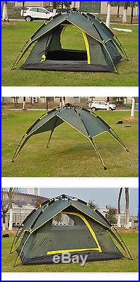 Waterproof 2 Person Double layer Automatic Instant Outdoor Camping Family Tent