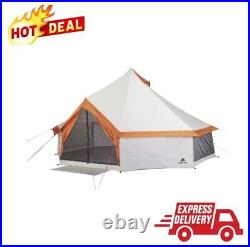 Waterproof 8-Person Glamping Yurt Tent for Family Camping NEW