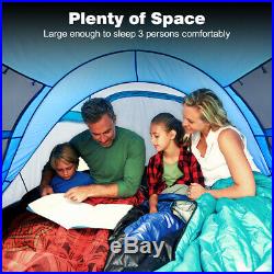 Waterproof All Season 5-6 People Instant Pop Up Family Tent Camping Hiking Tent