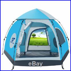 Waterproof Outdoor Camping Auto Pop Up Tent / Self Inflating Mattress Double NEW