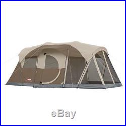 WeatherMaster 6-Person Screened Tent Outdoors 2 Room Camping Shelter NEW Coleman