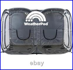 WeatherPod Sideline XXL PodSIDXXL Person Pop-Up Weather Pod Gray