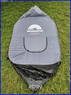 WeatherPod Sideline XXL PodSIDXXL Person Pop-Up Weather Pod Gray
