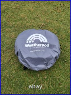 WeatherPod Sideline XXL PodSIDXXL Person Pop-Up Weather Pod Gray