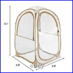 Weather Pod Sport Tent Pop Up Camping Tent Fishing Shelter Bubble Tent