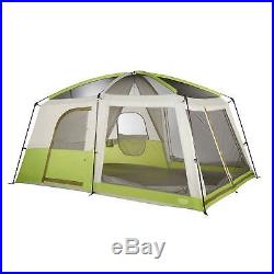 Wenzel 14 x 9 Eldorado 8 Person Outdoor Cabin Camping Tent with Divider & Rainfly
