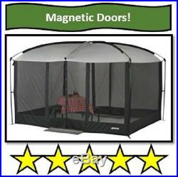 Wenzel Magnetic Screen House Anti-Bug Net Tent Camping Beach Tailgate BBQ BLACK