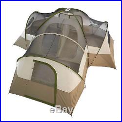 Wenzel Mammoth 16 Person Family 3 Season Outdoor Camping Dome Tent with Divider