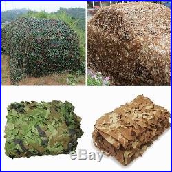 Woodland Desert Leaves Camouflage Camo Army Net Netting Camping Military Hunting