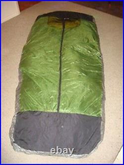 ZPack Splash Bivy Bag Cuben Fiber DCF Size Large Green 7.2 ounces