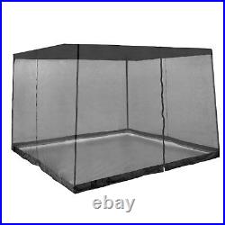 Z-Shade 13 Foot x 13 Foot Instant Outdoor Screenroom (Attachment Only), Black