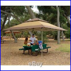 Z-Shade 13 x 13 Foot Instant Gazebo Canopy Tent Outdoor Patio Shelter, Tan Brown