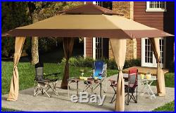 Z-Shade Gazebo 13' X 13' Outdoor Camping Cookout Party Tent Shade Sturdy